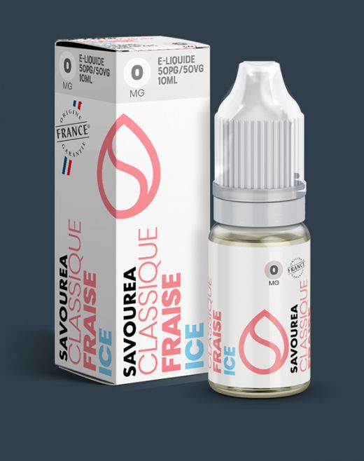 Grossiste e-liquide Fraise Ice Savourea