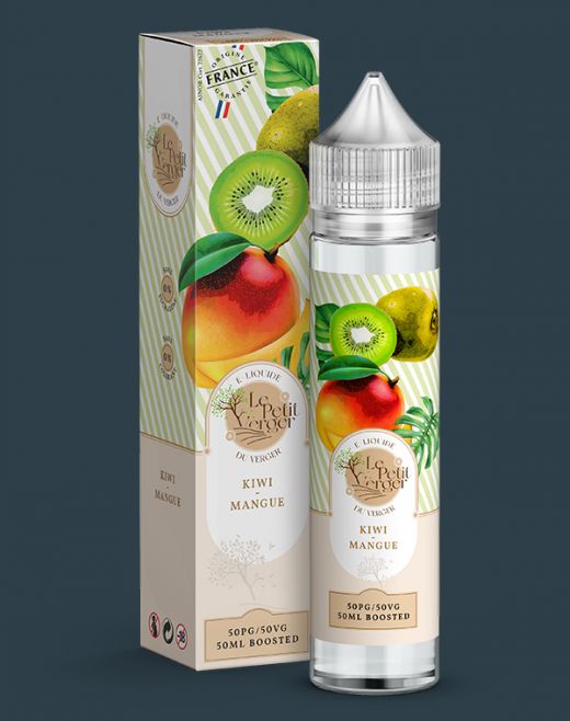 Grossiste e-liquide Kiwi - Mangue 50 ml