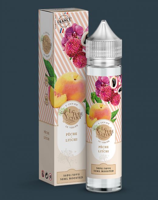 Grossiste e-liquide Pêche - Litchi 50 ml