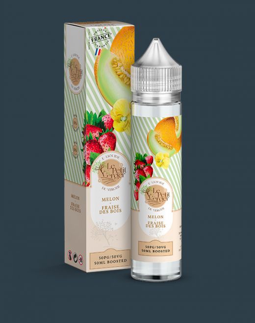 Grossiste e-liquide Melon - Fraise des bois 50 ml