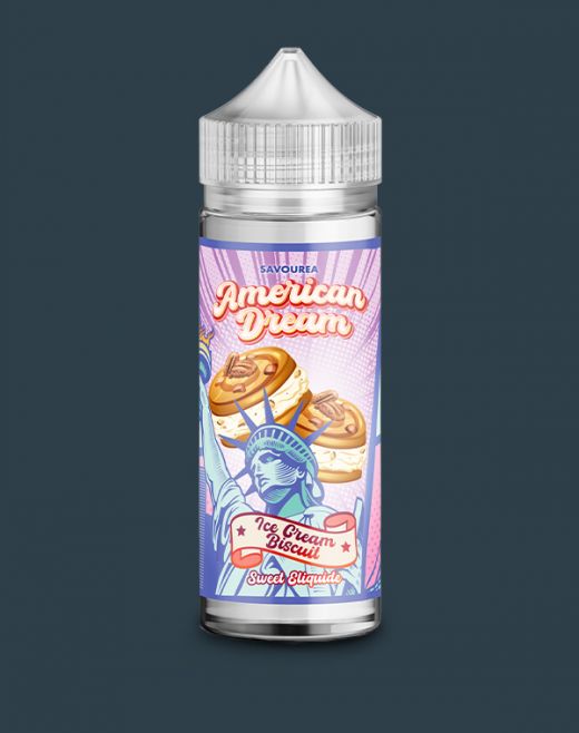 Grossiste e-liquide Ice Cream Biscuit 100 ml