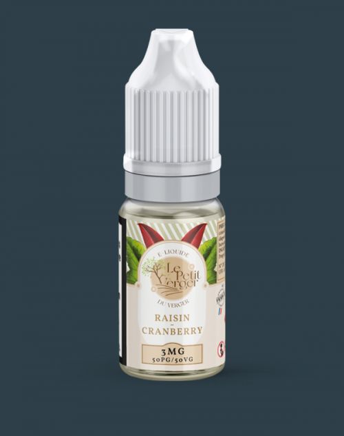 Grossiste e-liquide Raisin - Cranberry