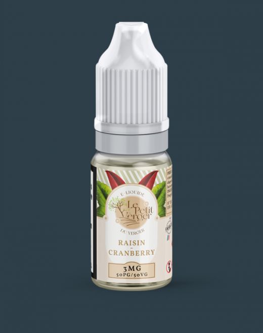 Grossiste e-liquide Raisin - Cranberry