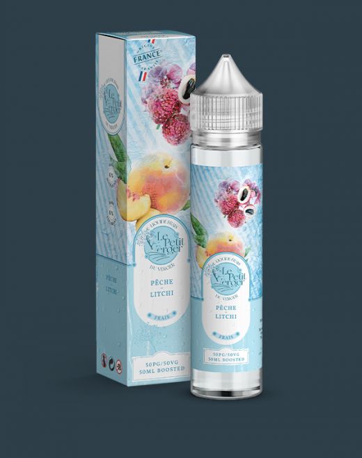 Grossiste e-liquide Pêche - Litchi Frais 50 ml