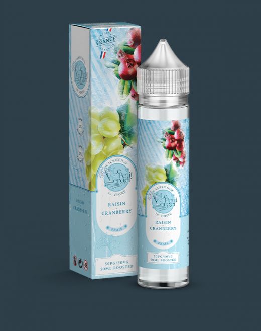 Grossiste e-liquide Raisin - Cranberry Frais 50 ml