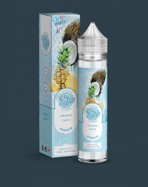 Wholesale eliquid Ananas - Coco Frais 50 ml