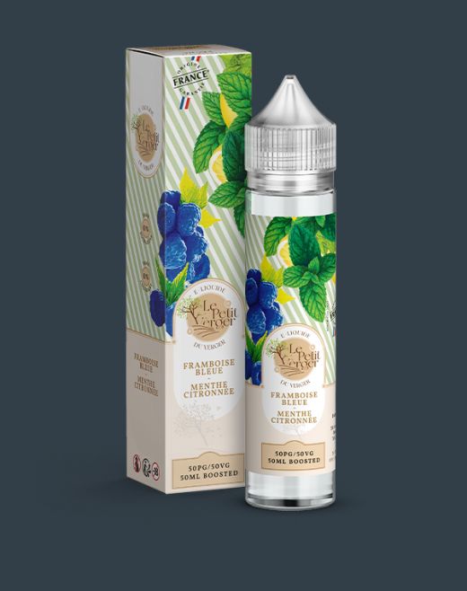 Framboise Bleue - Menthe Citronnée 50 ml