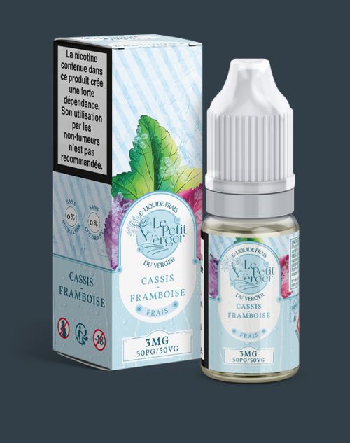 Grossiste e-liquide Cassis - Framboise Frais