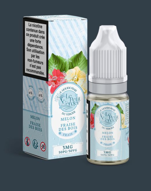 Grossiste e-liquide Melon - Fraise des bois Frais