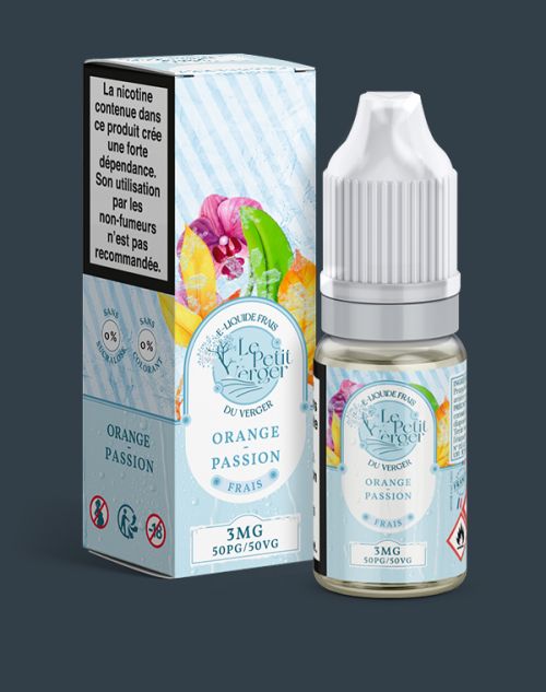 Grossiste e-liquide Orange - Passion Frais