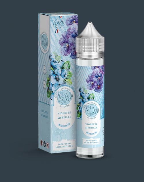 Grossiste e-liquide Violette - Myrtille Frais 50 ml