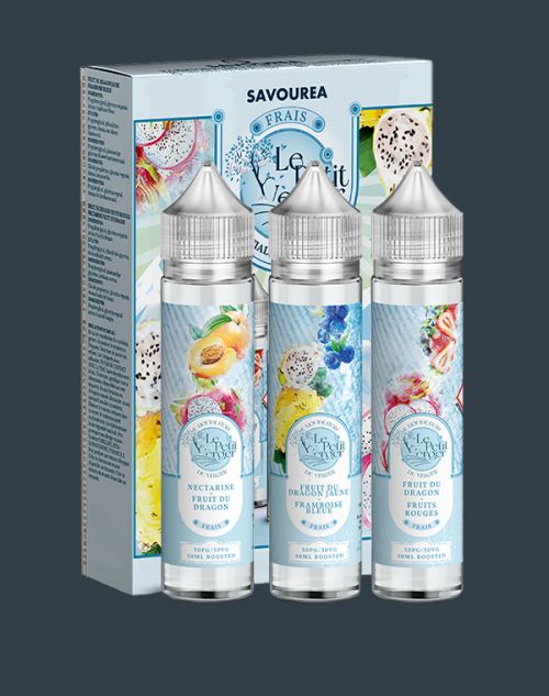 Grossiste e-liquide Pack Le Petit Verger Frais 3 saveurs