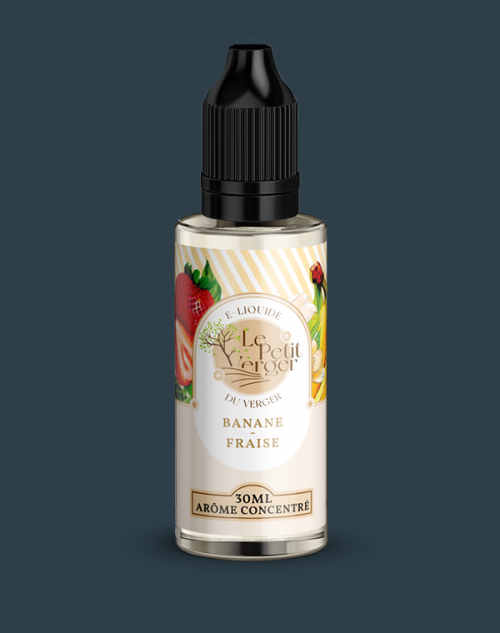 Grossiste e-liquide Concentré Banane - Fraise