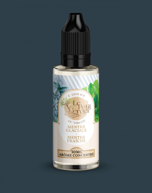 Grossiste e-liquide Concentré Menthe glaciale - Menthe fraîche